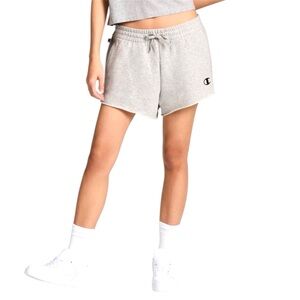Champion Women's Light Gray Athletic Shorts